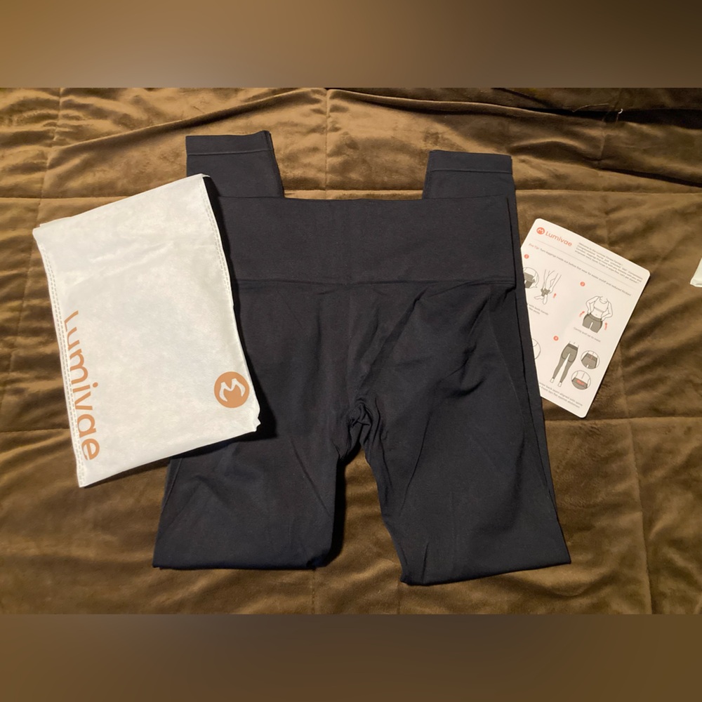 Lumivae brand, size XL, new in bag, black compression high waist leggings